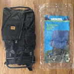 Vintage Aluminum Frame Hiking Backpack Wenzel Camping Bag - Black N.o.s.. Fixed Price $109.00.