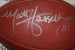 Matt Hasselbeck Autographed Wilson Field Leather Nfl Tagliabue Football Psa. Fixed Price $225.00.