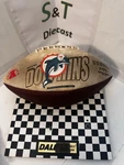 Nfl Miami Dolphins Championship Football Limited Edition Fotoball 2001. Fixed Price $19.99.