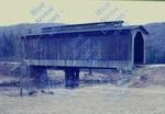 1983 35MM Slide Historical Marker Fisher Covered Bridge Wolcott Vermont #13390. Fixed Price $8.26.