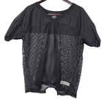 Schutt Varsity Football Practice Jersey Black Mesh Youth Large Sportswear. Fixed Price $5.95.
