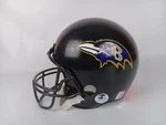 Baltimore Ravens Nfl Youth Franklin Plastic Replica Football Helmet. Fixed Price $14.99.