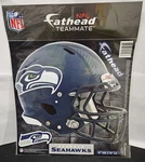 Seattle Seahawks Fathead Teammates 12"X10" Football Helmet Wall Decal New. Fixed Price $6.00.