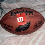 Wilson Philadelphia Eagles Metallic Official Duke Football Training Camp 2022. Fixed Price $160.00.