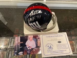 Y.a. Tittle New York Giants Signed Mini Helmet Creative Sports Authentic. Fixed Price $75.00.