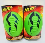 Lot Of Nerf Turbo Jr Youth Foam Football Green Blue Black New Hasbro 2004. Fixed Price $24.95.