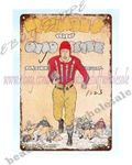 Bar Room Ideas 1923 Football Illinois Vs Ohio State Program Metal Tin Sign. Fixed Price $19.52.