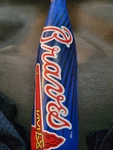 Rawlings Atlanta Braves Mini Softee Bat And Ball Set New. Fixed Price $15.00.