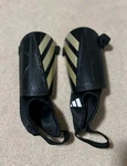 Adidas Trio Match Black Gold Shin Guards With Ankle Lightly Used Large. Fixed Price $16.86.
