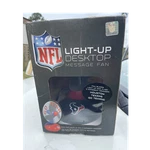 Original Mini's Nfl Houston Texans Light-up Desktop Message Fan 12.4 Inch. Fixed Price $25.00.