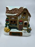Forever Collectibles Green Bay Packers Christmas Village House Team Store. Fixed Price $35.00.