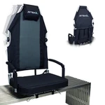 Padded Bleacher Seat Reclining Stadium Chair Full Back Support Foldable Og Black. Fixed Price $259.99.