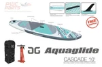 Aquaglide Cascade 10' Sup Package Pump Bag Fins Paddle Board 58-5418104. Fixed Price $762.95.