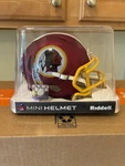 Washington Redskins Custom Super Bowl Era Mini Football Helmet Anodized Speed. Fixed Price $60.00.