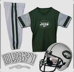 Franklin Sports New York Jets Youth Nfl Uniform Set Helmet Jersey Medium. Fixed Price $24.99.