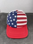 Wemco United States Flag Stars And Stripes Snapback Vote America Patriot Hat. Fixed Price $18.50.