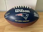 Wilson New England Patriots 2003 Super Bowl Champions Mini Football. Fixed Price $25.00.
