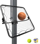 Training Aids Black Basketball Rebounder X40 Adjustable Passback Net Multi. Fixed Price $127.49.