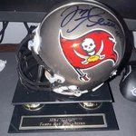 Mike Alstott Autographed Tampa Bay Buccaneers Mini Helmet Creative Sports Auth. Fixed Price $101.00.