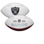 Las Vegas Raiders Full Size Nfl Signature Series White Panel Football By Wilson. Fixed Price $39.95.
