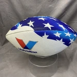 Wilson Valvoline Football WTF1647 HAT48 Red White Blue. Fixed Price $22.99.