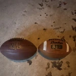 Wilson Nfl & Baden Qb Composite Footballs Brown Set Of 2 For. Fixed Price $25.00.