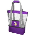 Nfl Minnesota Vikings 2-IN-1 Tote & Cooler Beach Bag Purple / Grey. Fixed Price $18.99.