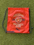 Arsenal Gym Sack Bag (defective) Red/navy Blue/white/gold. Fixed Price $14.99.