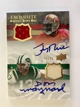 2008 Ud Upper Deck Exquisite Jerry Rice/don Maynard Jersey Autograph #d 2/25. Fixed Price $990.00.