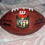 Wilson F1100 Nfl Authentic Game Football Duke/roger Goodell D13843. Fixed Price $110.00.