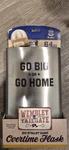 Wembley Tailgate Overtime 64OZ Stainless Steel Hip Flask Brushed Sports. Fixed Price $9.49.