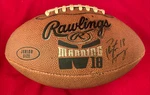 Vintage Rawlings Nfl Football Junior Size Peyton Manning 18 Colts Broncos. Fixed Price $10.00.