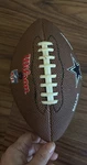 Mini Wilson Nfl Dallas Cowboys Football Brown White Black Official Team. Fixed Price $13.95.