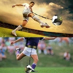 Outdoor Sports Toy With Elastic Swing Football Training Auxiliary Package. Fixed Price $10.00.