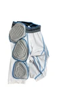 Champro Youth Small Football Thigh Pad Compression Shorts White Gray Blue Boys. Fixed Price $19.99.