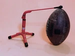 Wilson Pro Football Holder/stand Adjustable Collapsible Kicker Field Goal. Fixed Price $26.00.