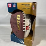 Vtg Wilson Nfl Paul Tagliabue Autograph Football F1192R 3-WHITE Panel Nos 2005. Fixed Price $24.95.
