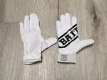 Battle Double Threat Receivers Football Gloves Solid Color White Youth Medium. Fixed Price $24.95.