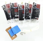 Lot 6 Adams Usa Blue Flag Football 42" Belt Sets Kids Adult Game Team Olympics. Fixed Price $5.00.