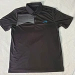 Cbuk Cutter & Buck Mens Carolina Panthers Logo Black Polo Shirt Top, Size Large. Fixed Price $16.99.
