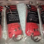 Adams Usa Bucks Football Belt 1 X 60" Polypropylene Web Red Lot Of 20. Fixed Price $12.50.