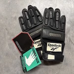 Vintage Reebok Gloves Hexalite Rubber Tack Ncaa Nfl Football Training 90S Black. Fixed Price $30.00.