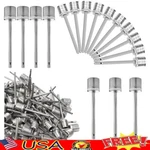 50PCS Dual-port Inflation Needles Sports Pump Adaptor Basketball Rugby New. Fixed Price $8.50.
