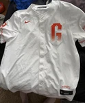 Nike San Francisco Giants Mlb Baseball Jersey Xl White/orange. Fixed Price $35.00.