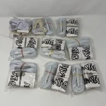 Flag Tag Sonic Football Belts 52" White Set Of 9 New Unused. Fixed Price $46.74.