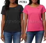New Women's Puma Keyhole Short Sleeve High-low Hem Tee T-shirt! Variety Sz/clr. Fixed Price $12.99.
