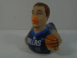 2002 Celebriducks--dallas Mavericks #41--DIRK Nowitzki Rubber Figure (look). Fixed Price $15.00.