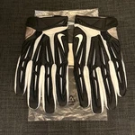 Nike Ncaa Football Receiver Gloves White Black Size Xl Nfhs Leather Adjust Grip. Fixed Price $29.00.