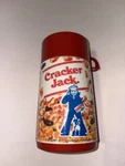 Vintage Cracker Jack Screw Top Thermo Mug - Aladdin Industries Inc. 8OZ.. Fixed Price $10.00.