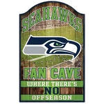 Seattle Seahawks Hardboard Wood Sign 11"X17" Nfl Licensed Wincraft. Fixed Price $21.99.